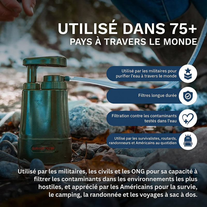 AquaVimex Purificateur D'eau Portable