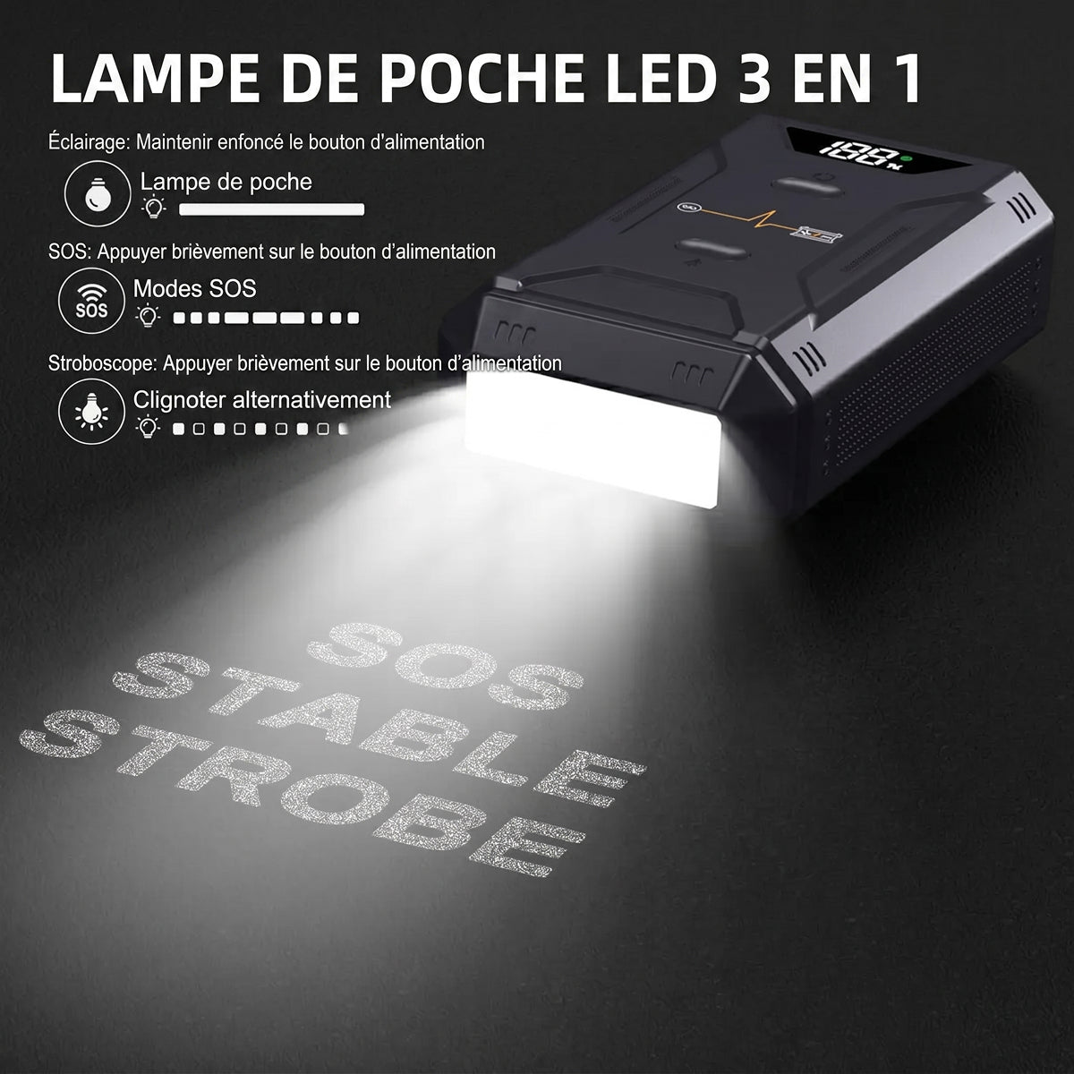 Startixus V2 Booster Batterie Voiture