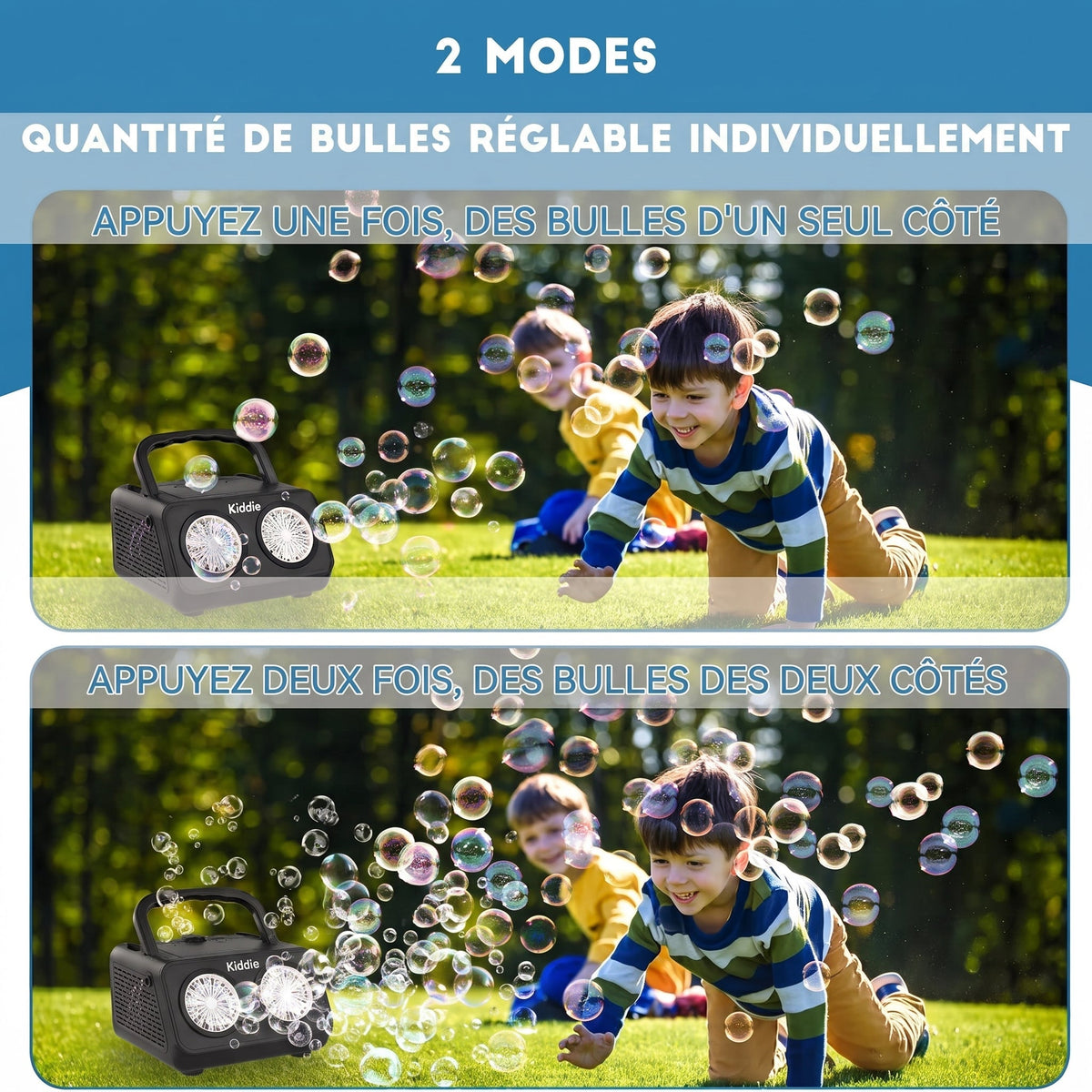 BubMatex Machine à Bulles Électrique