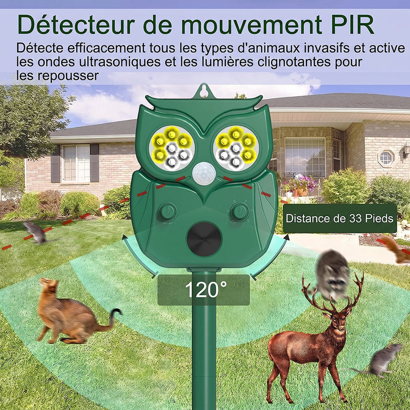 SonicHerd Repulsif Solaire Chat