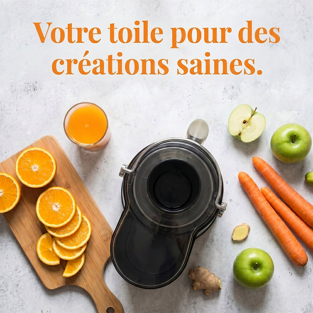 JuicVitaz Extracteur de Jus Facile à Nettoyer