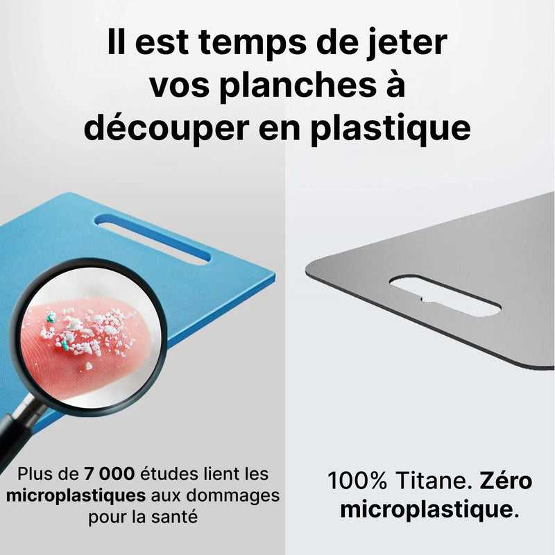 Besforcut Planche À Decouper En Titane