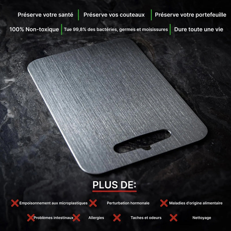 Besforcut Planche À Decouper En Titane