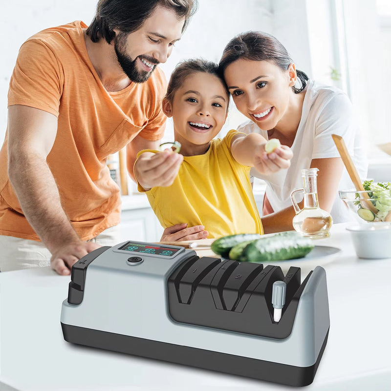 BladeGoh Aiguiseur de Couteaux Électrique