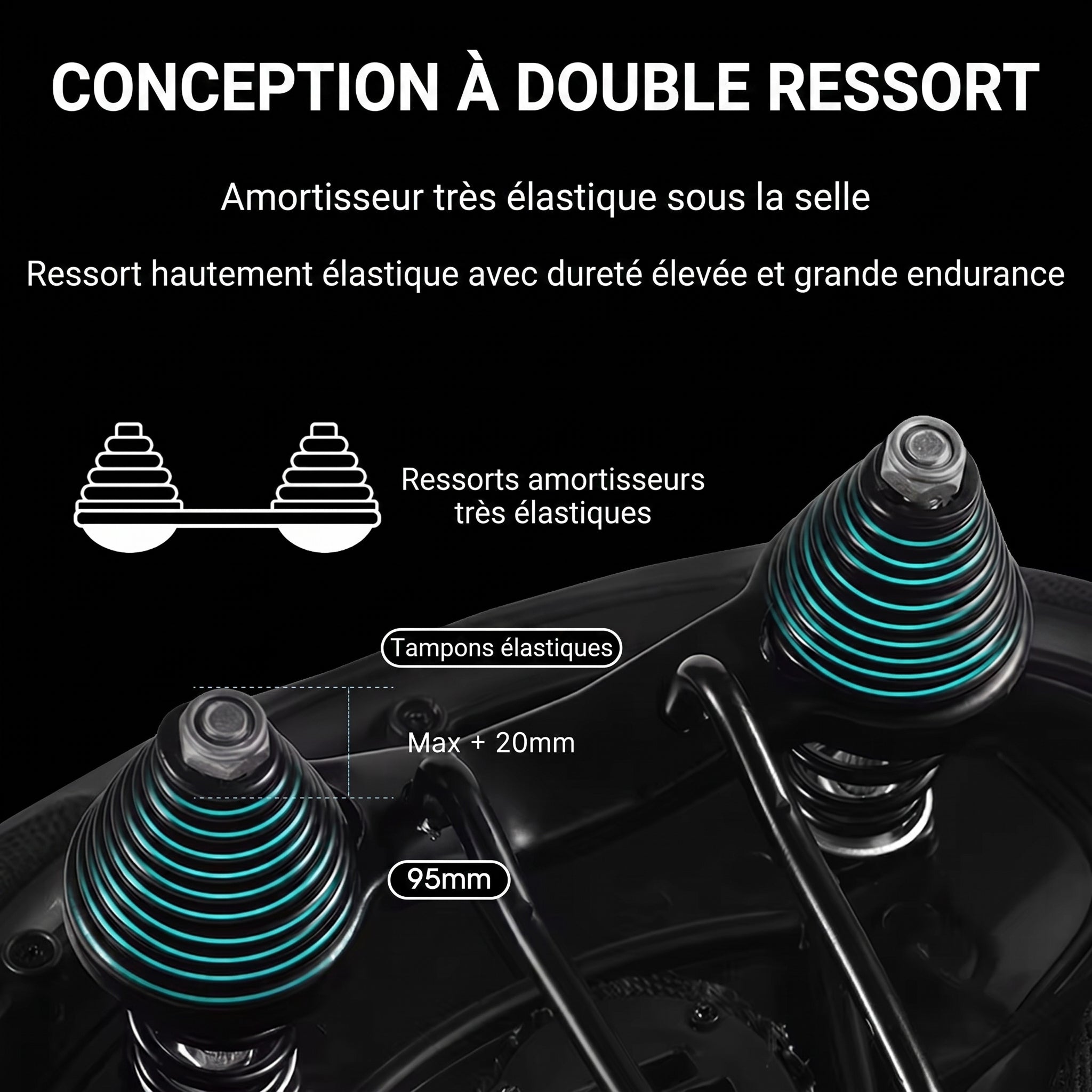BlisRide Selle De Vélo