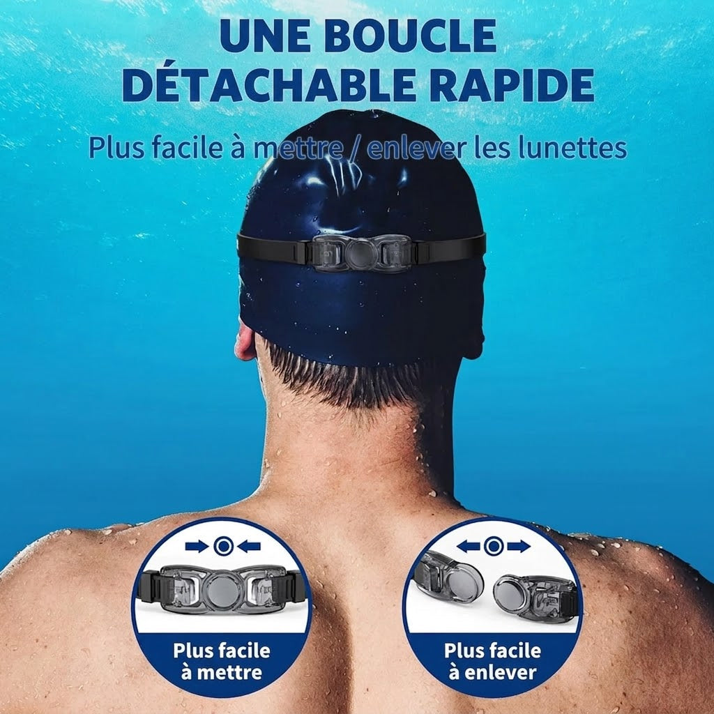 BlueGazix Lunettes de Natation