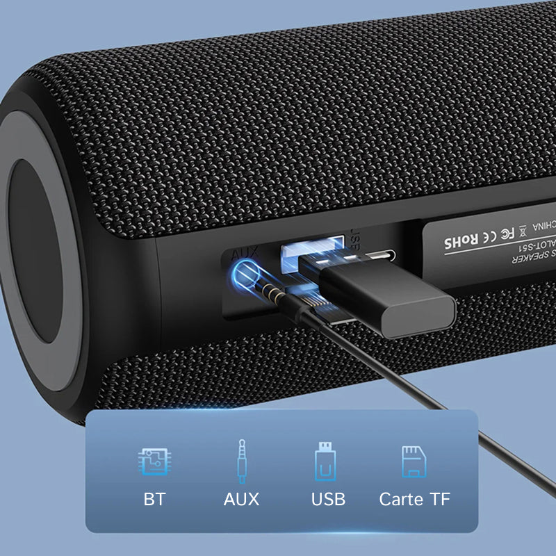Bluviax Enceinte Bluetooth Portable