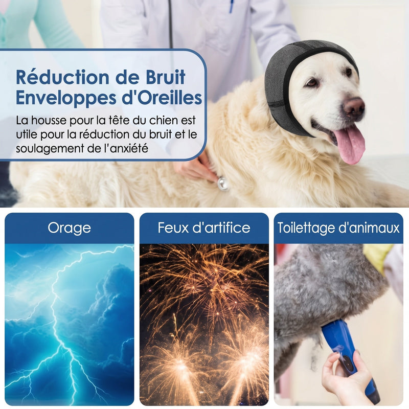 EarPupies Casque Anti Bruit Chien