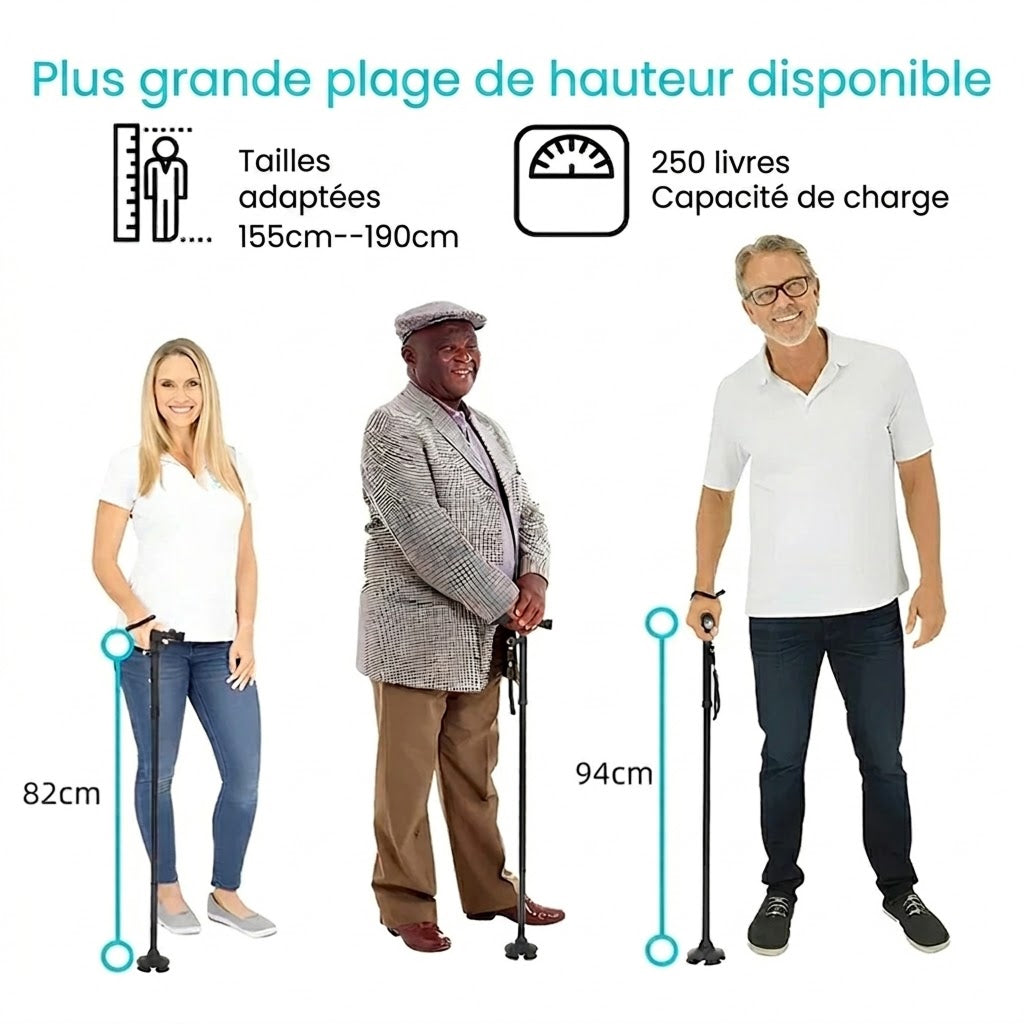 FlexCanet Canne De Marche