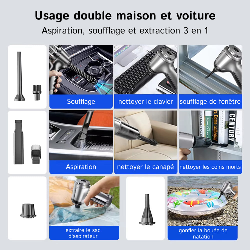 Carclineb Aspirateur Voiture