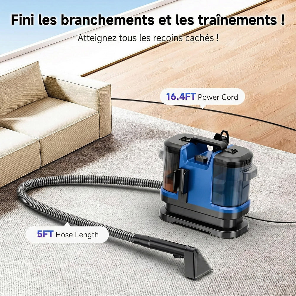 CarpZapi Nettoyeur Vapeur Pour Canapé