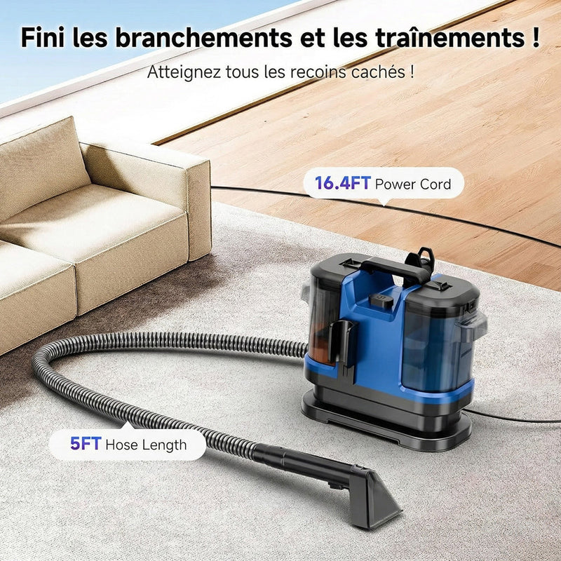 CarpZapi Nettoyeur Vapeur Pour Canapé