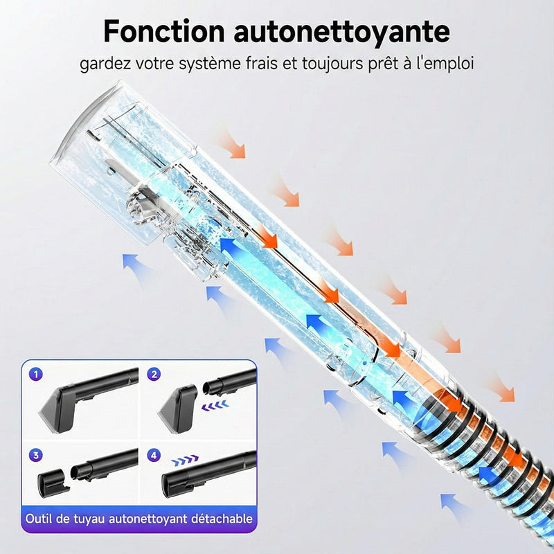 CarpZapi Nettoyeur Vapeur Pour Canapé