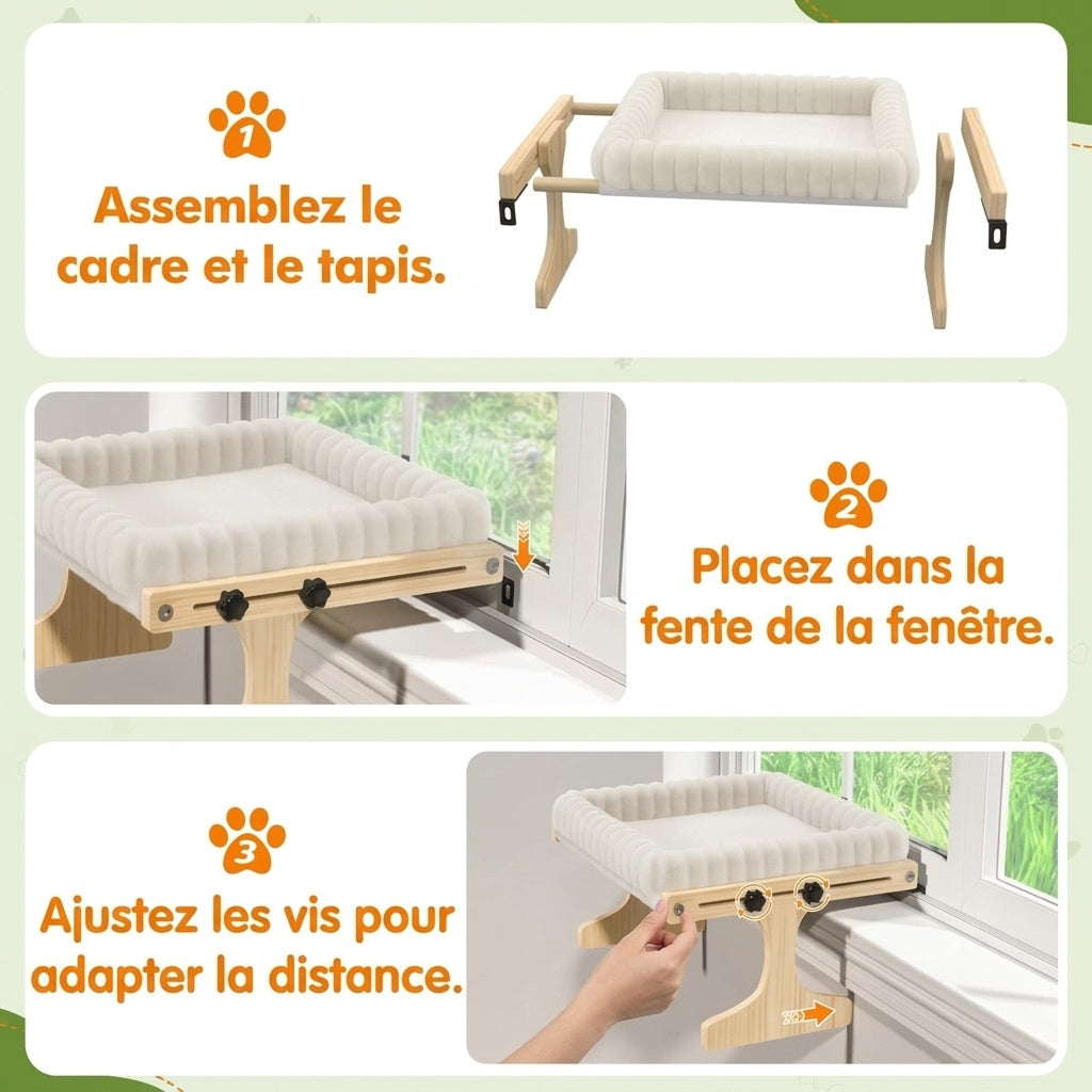 CatLixer Hamac Chat Fenetre