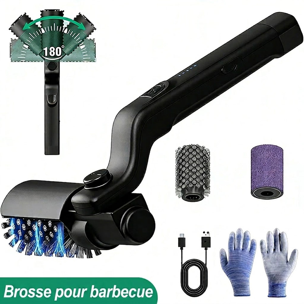 GrilyBuzz Brosse Électrique Barbecue