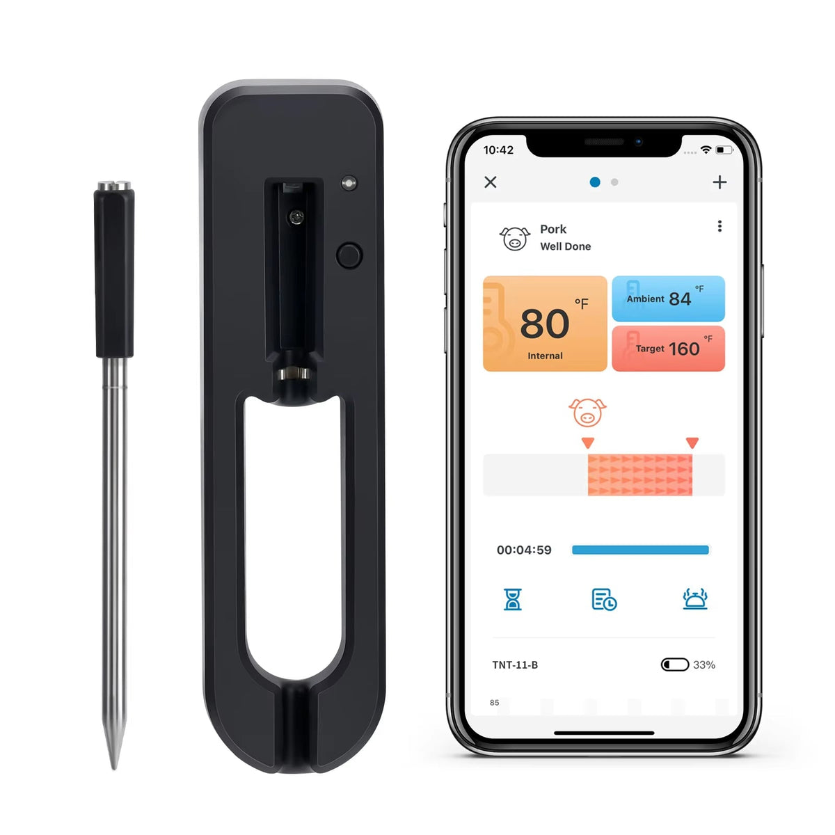 Chefabot Thermomètre de cuisine