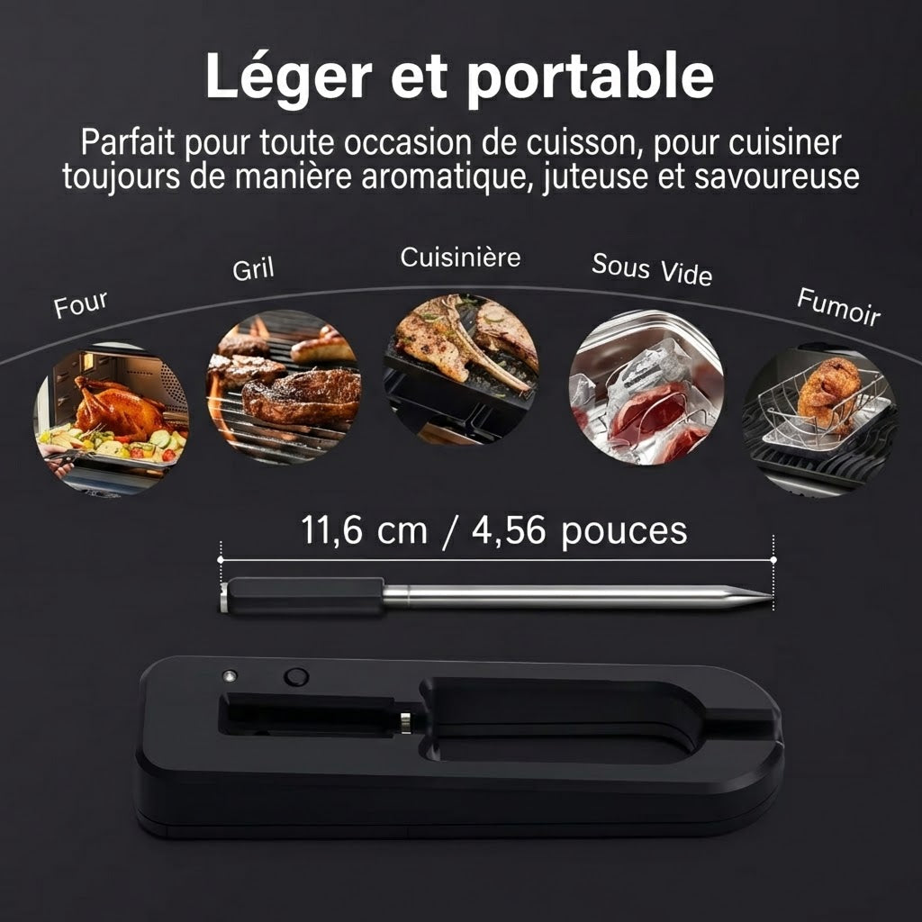 Chefabot Thermomètre de cuisine