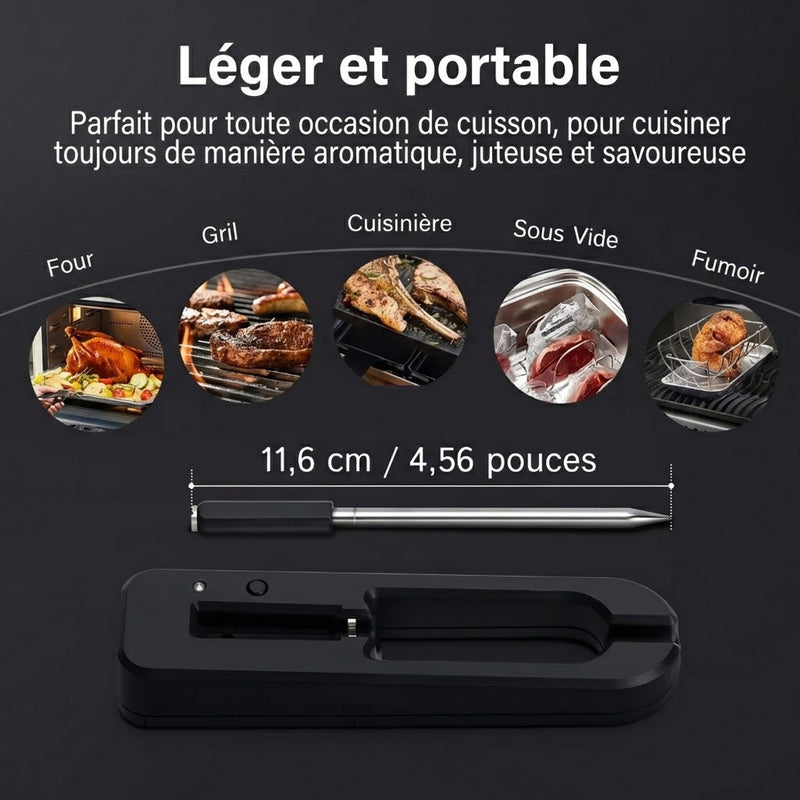 Chefabot Thermomètre de cuisine
