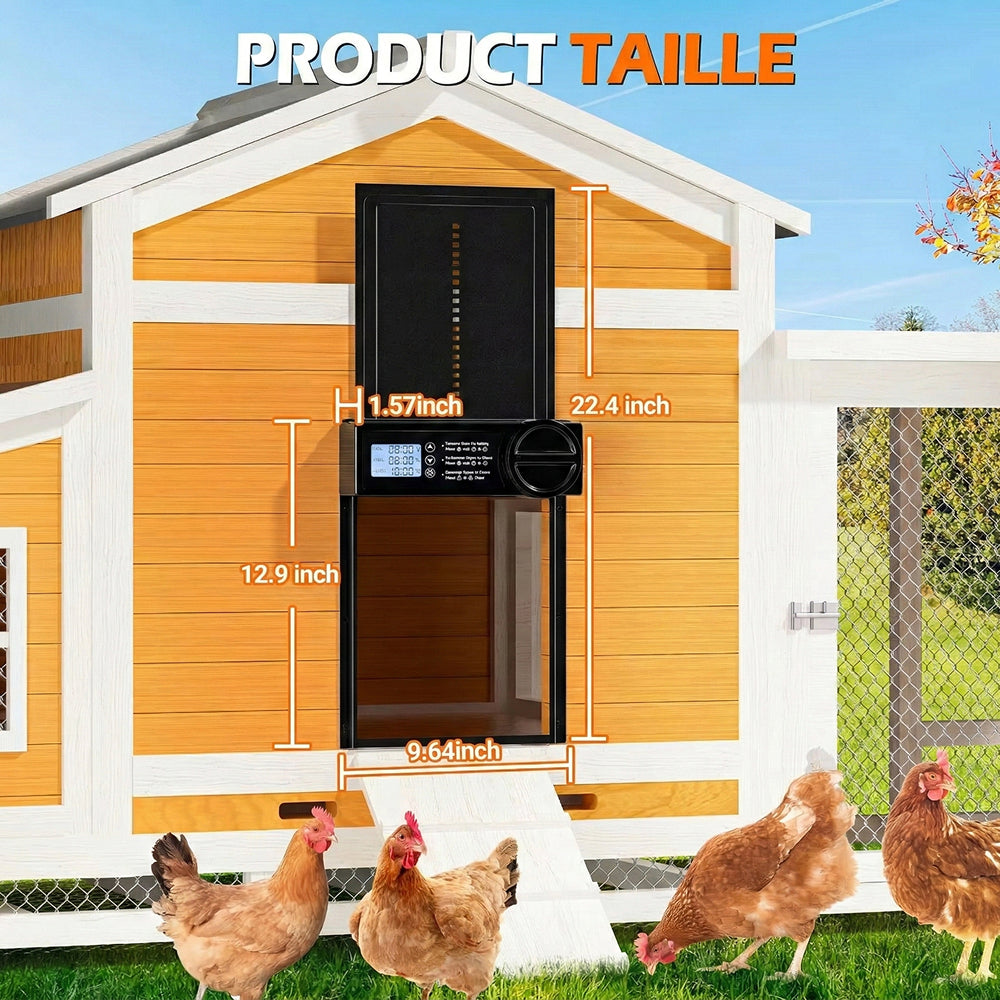 ChicxGate Porte Poulailler Automatique
