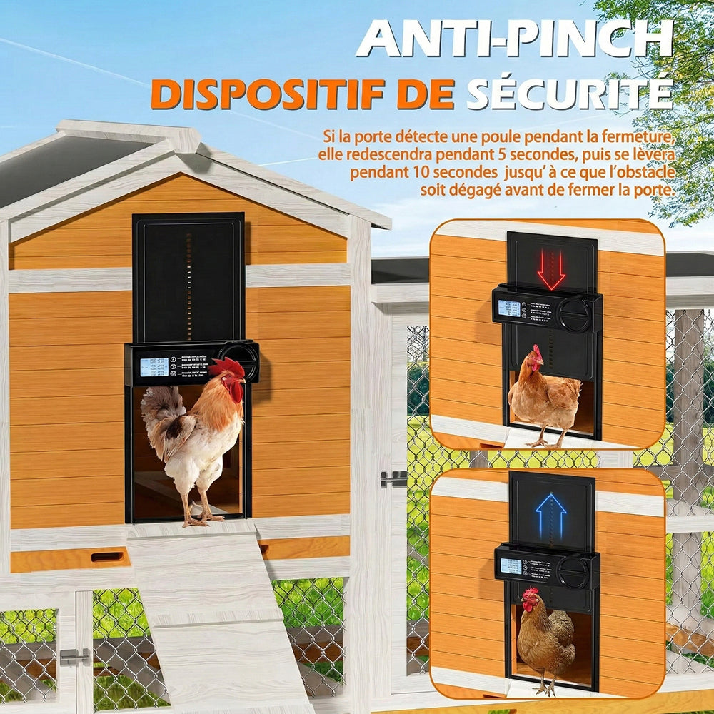 ChicxGate Porte Poulailler Automatique