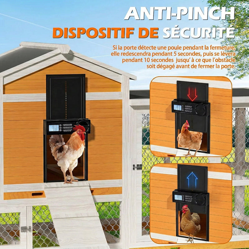 ChicxGate Porte Poulailler Automatique