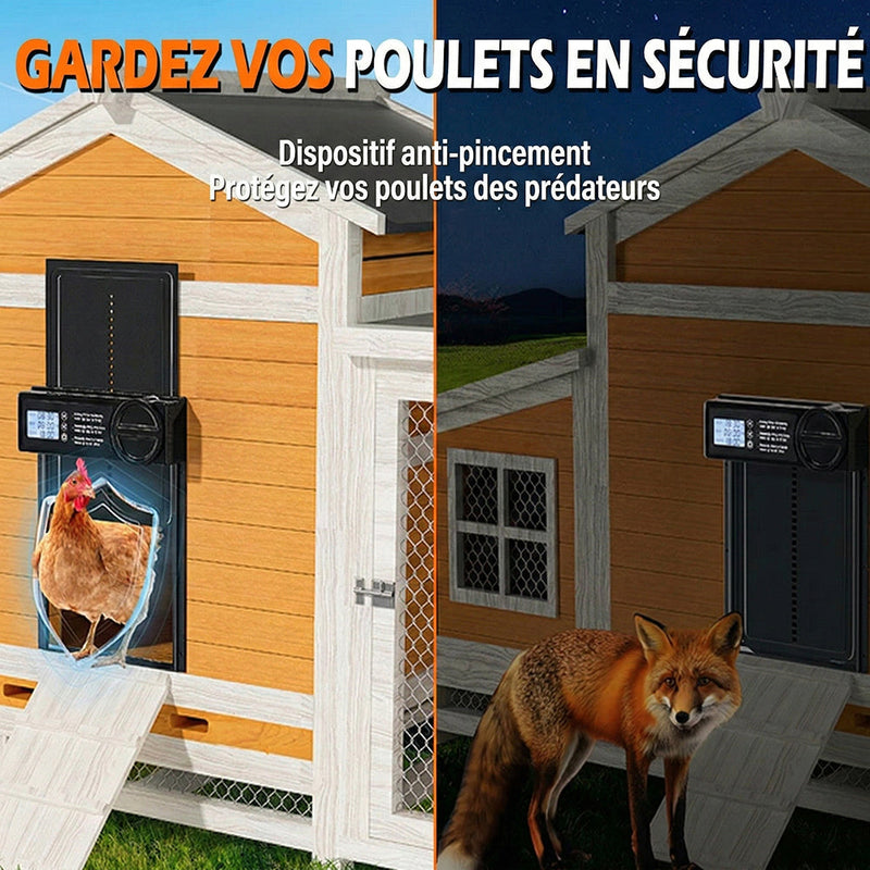 ChicxGate Porte Poulailler Automatique
