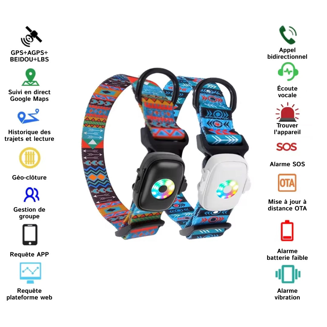 ChienMote Collier GPS Chien Sans Abonnement