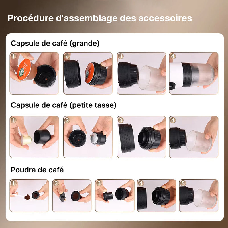 Coferapid Cafetière Portable