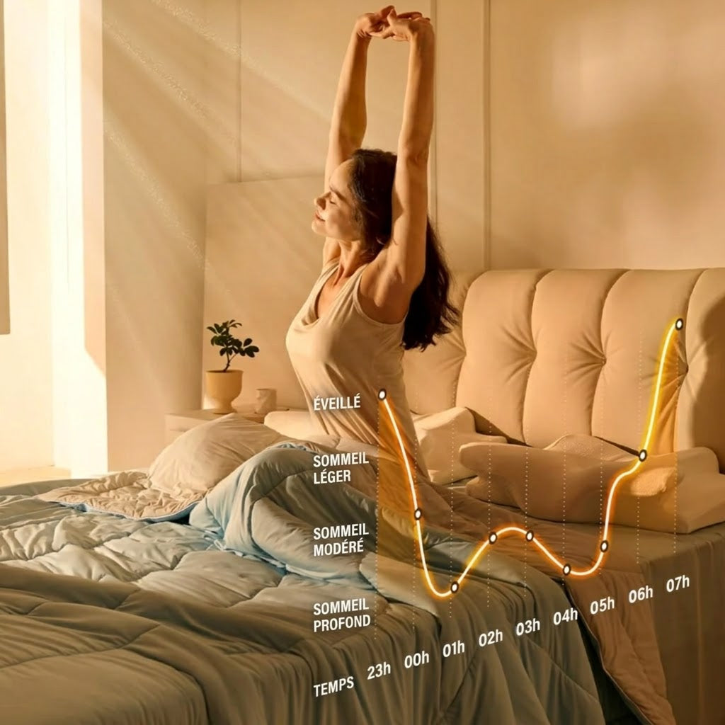 Comforeb Oreiller Ergonomique Cervical
