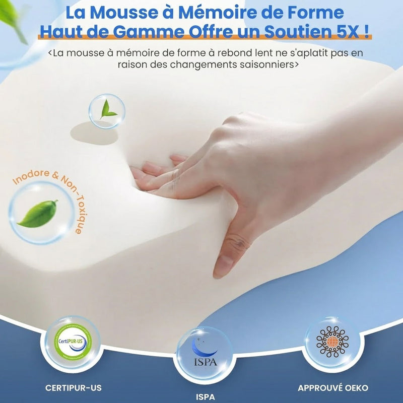 Comforeb Oreiller Ergonomique Cervical