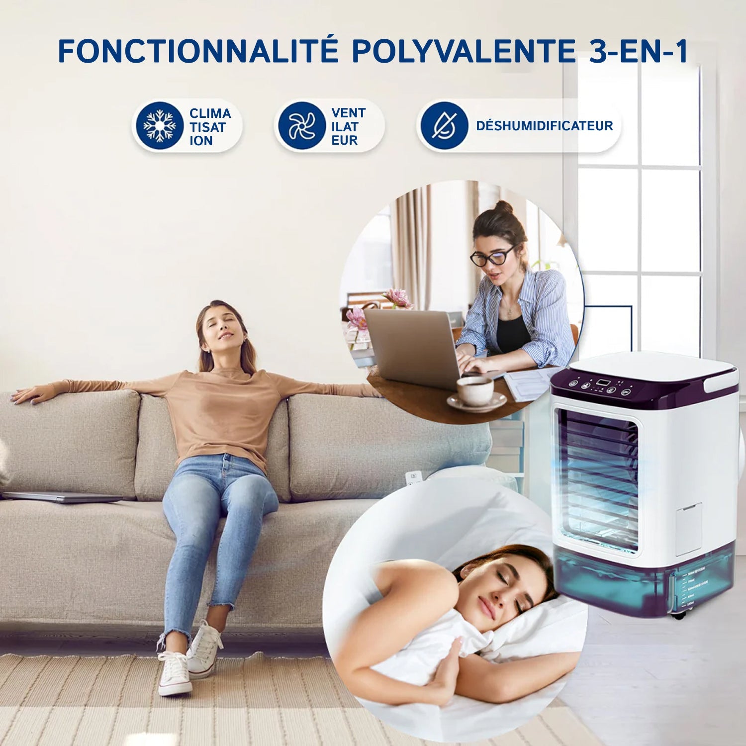 Coolivetor Rafraîchisseur D'Air Évaporatif