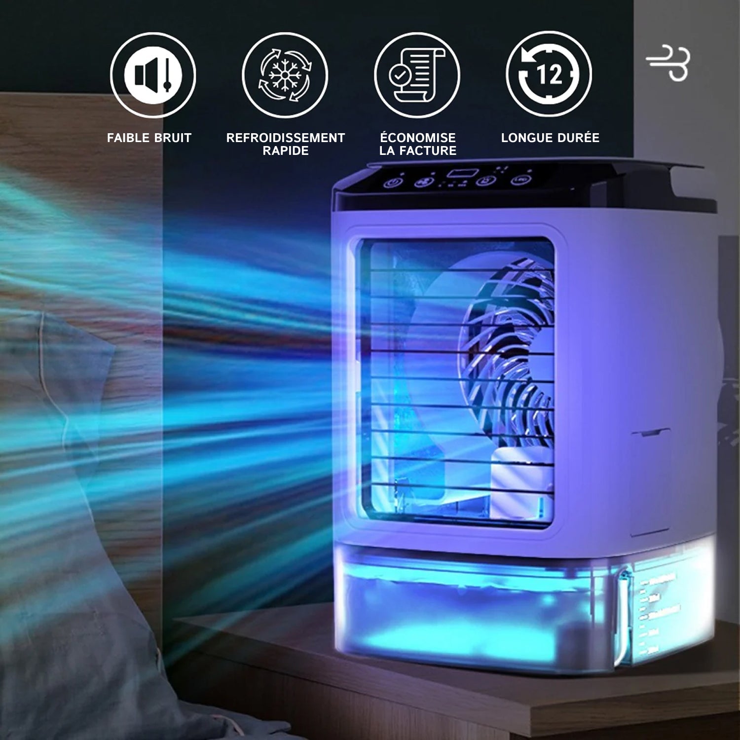 Coolivetor Rafraîchisseur D'Air Évaporatif