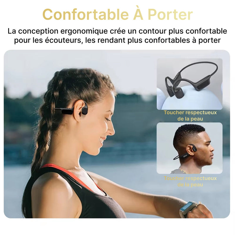 Cranovib V2 Écouteurs à Oreilles Libres