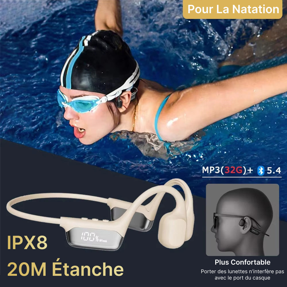 Cranovib V2 Écouteurs à Oreilles Libres