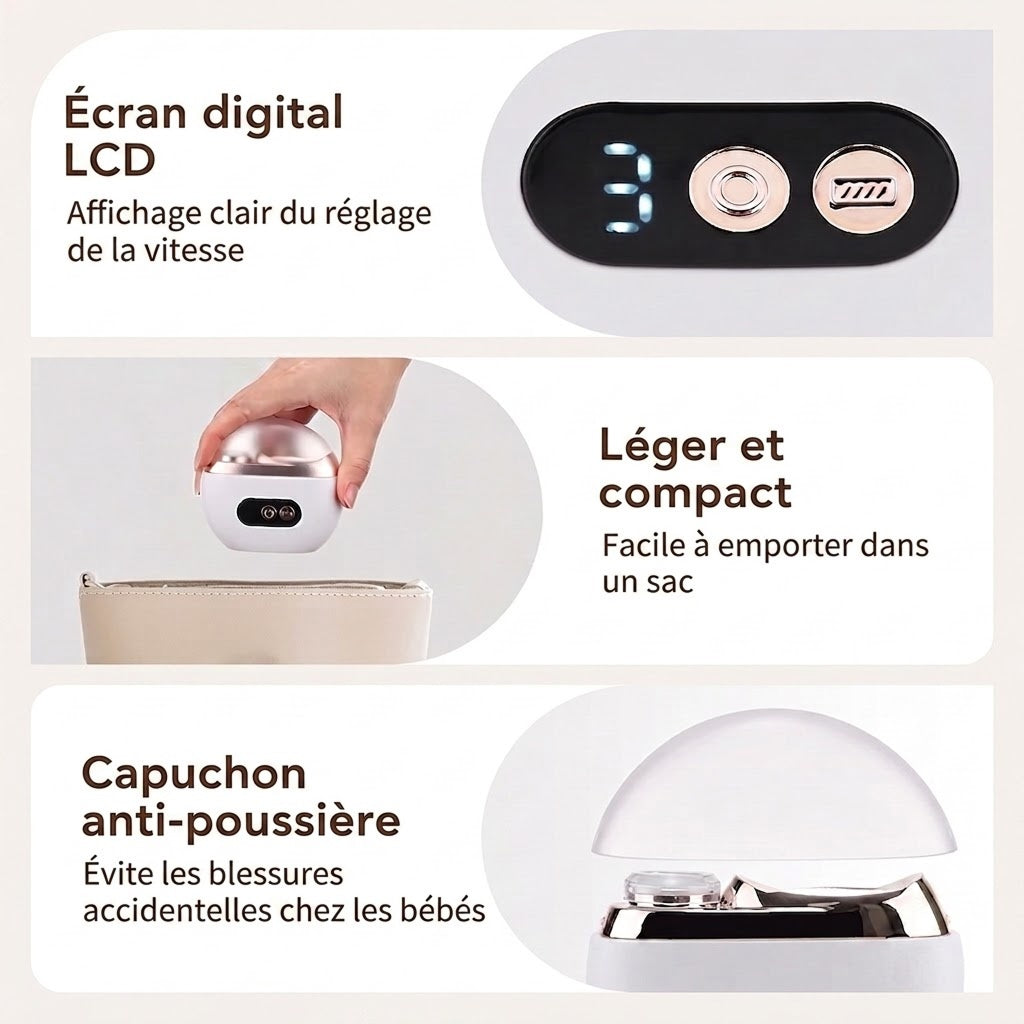 Nailixos Coupe Ongles Électrique
