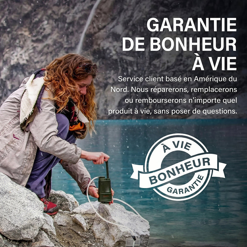 AquaVimex Purificateur D'eau Portable