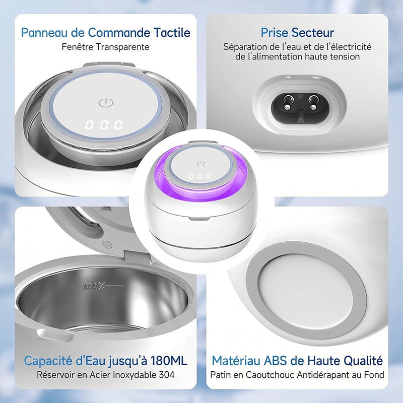 Denturexi V2 Nettoyeur Ultrason Pour Appareil Dentaire