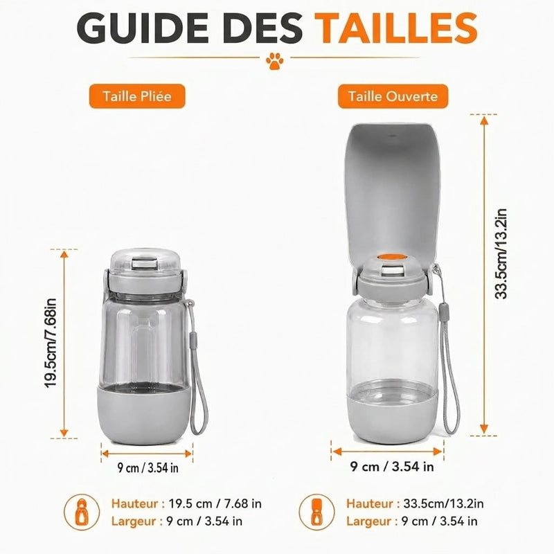 DogSiply Gourde Pour Chien