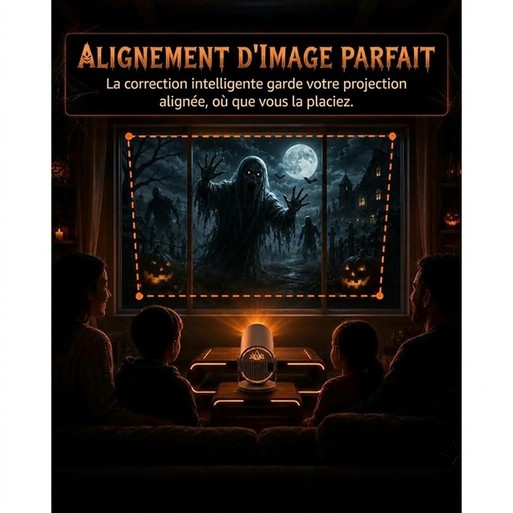 SpookPixy Projecteur Halloween Fenêtre