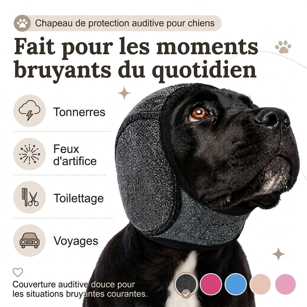 EarPupies Casque Anti Bruit Chien
