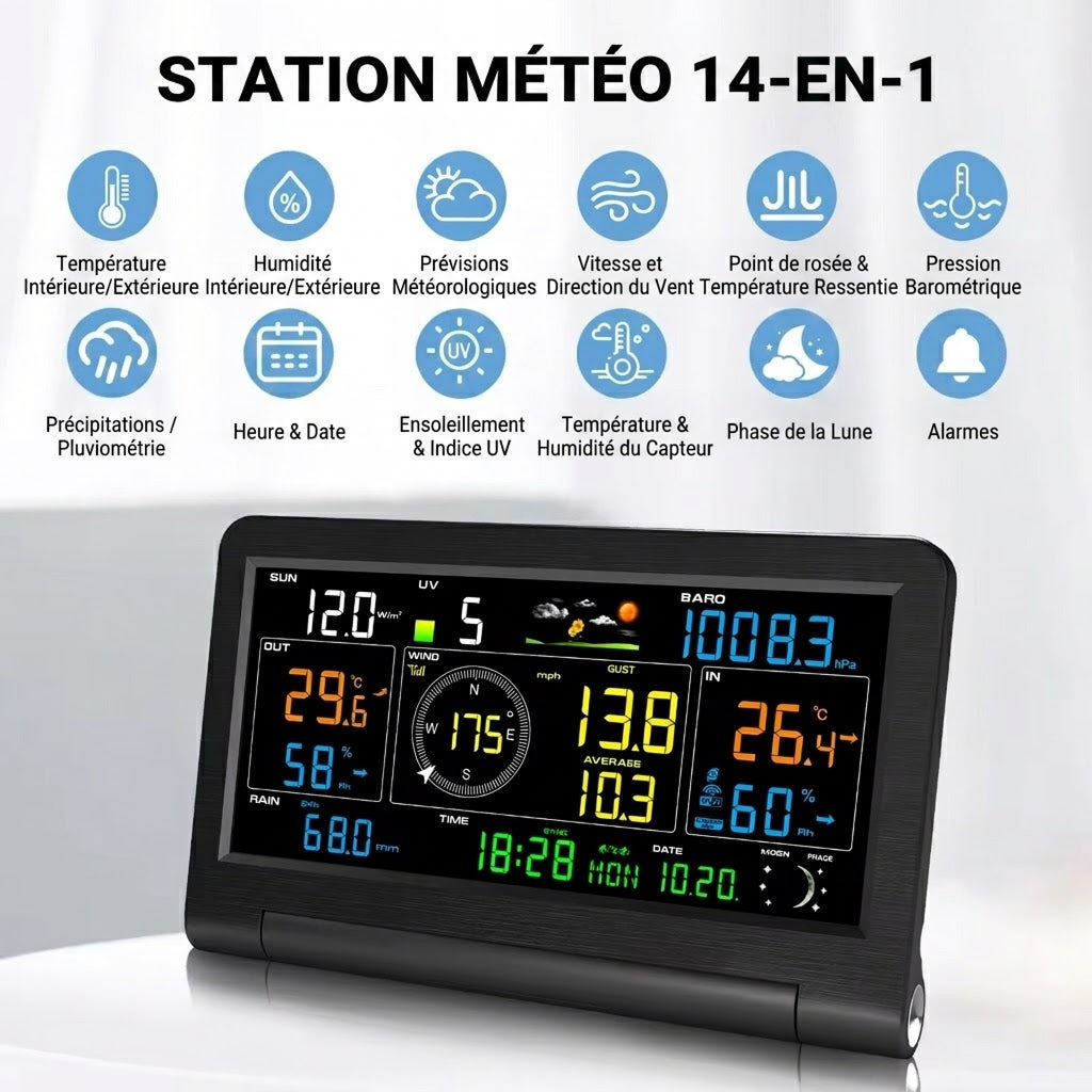 ZephyMote V2 Station Météo Connectée