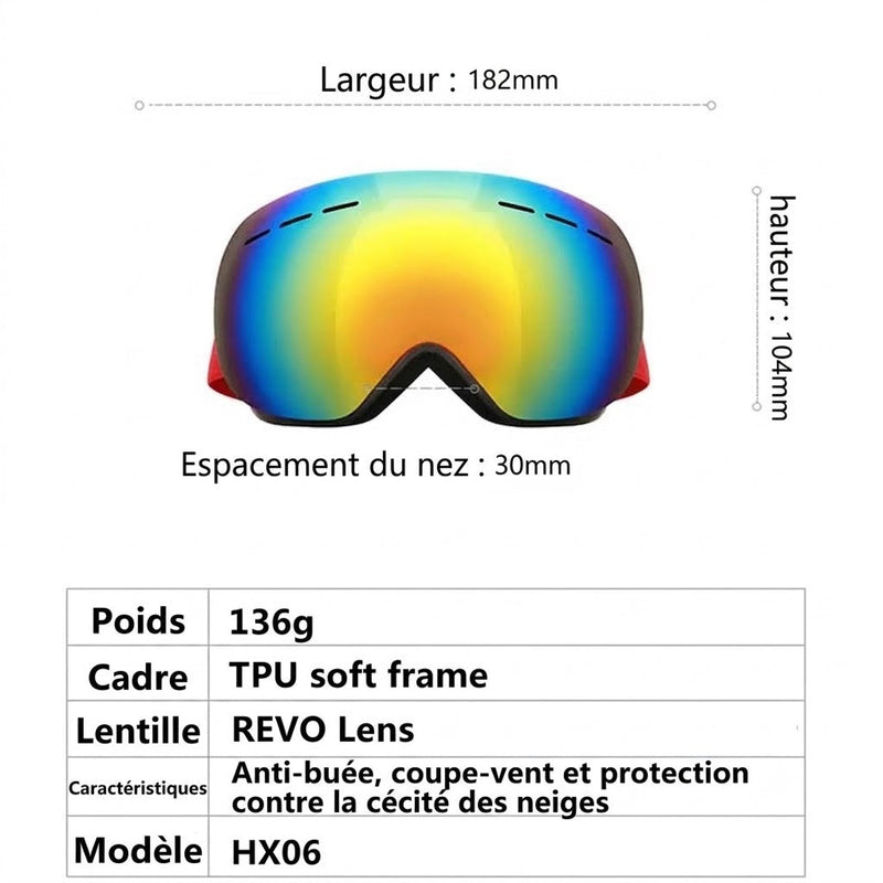 SnowVuex Lunette De Ski