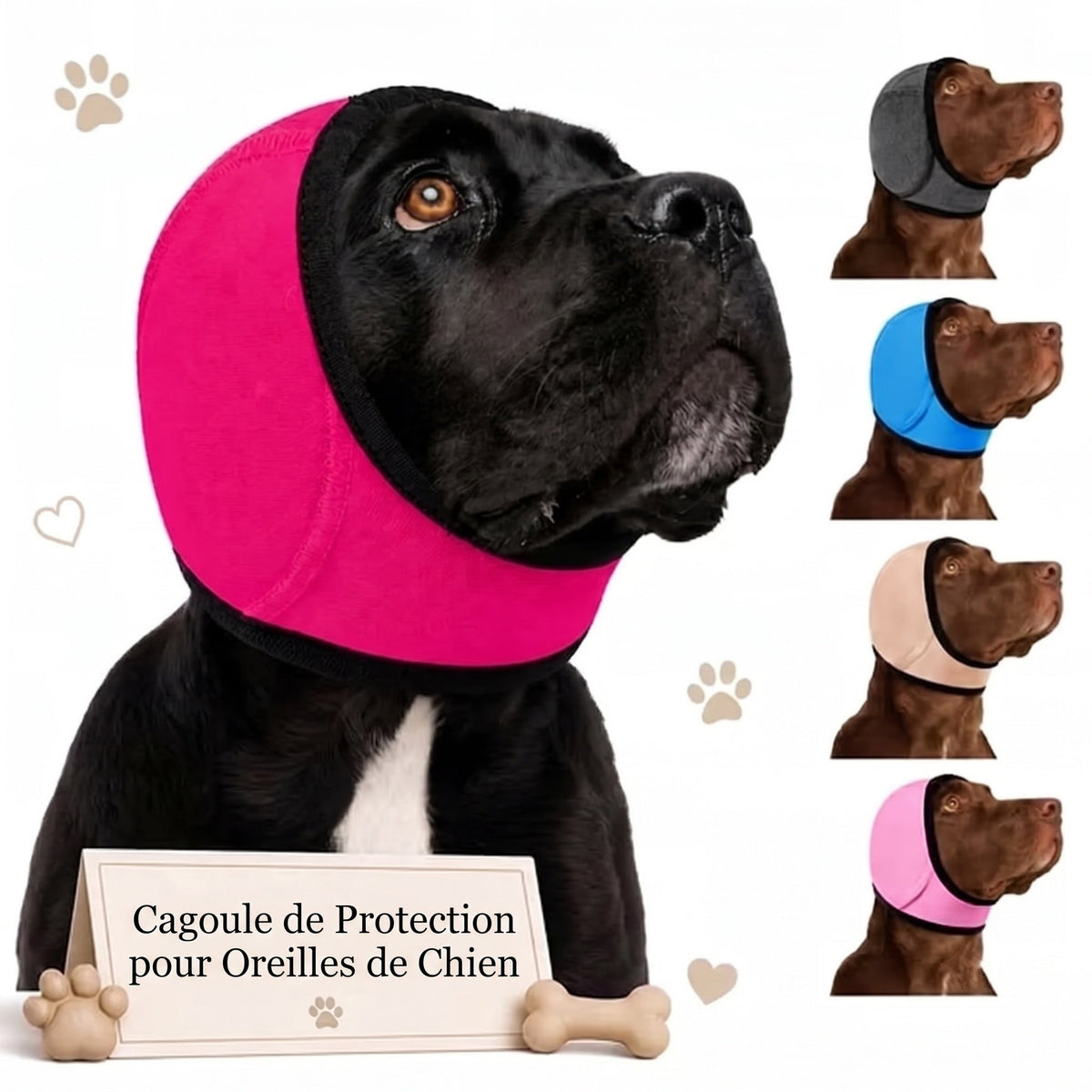 EarPupies Casque Anti Bruit Chien