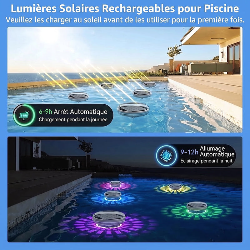 Lampe Lampe Solaire Flottante Piscine