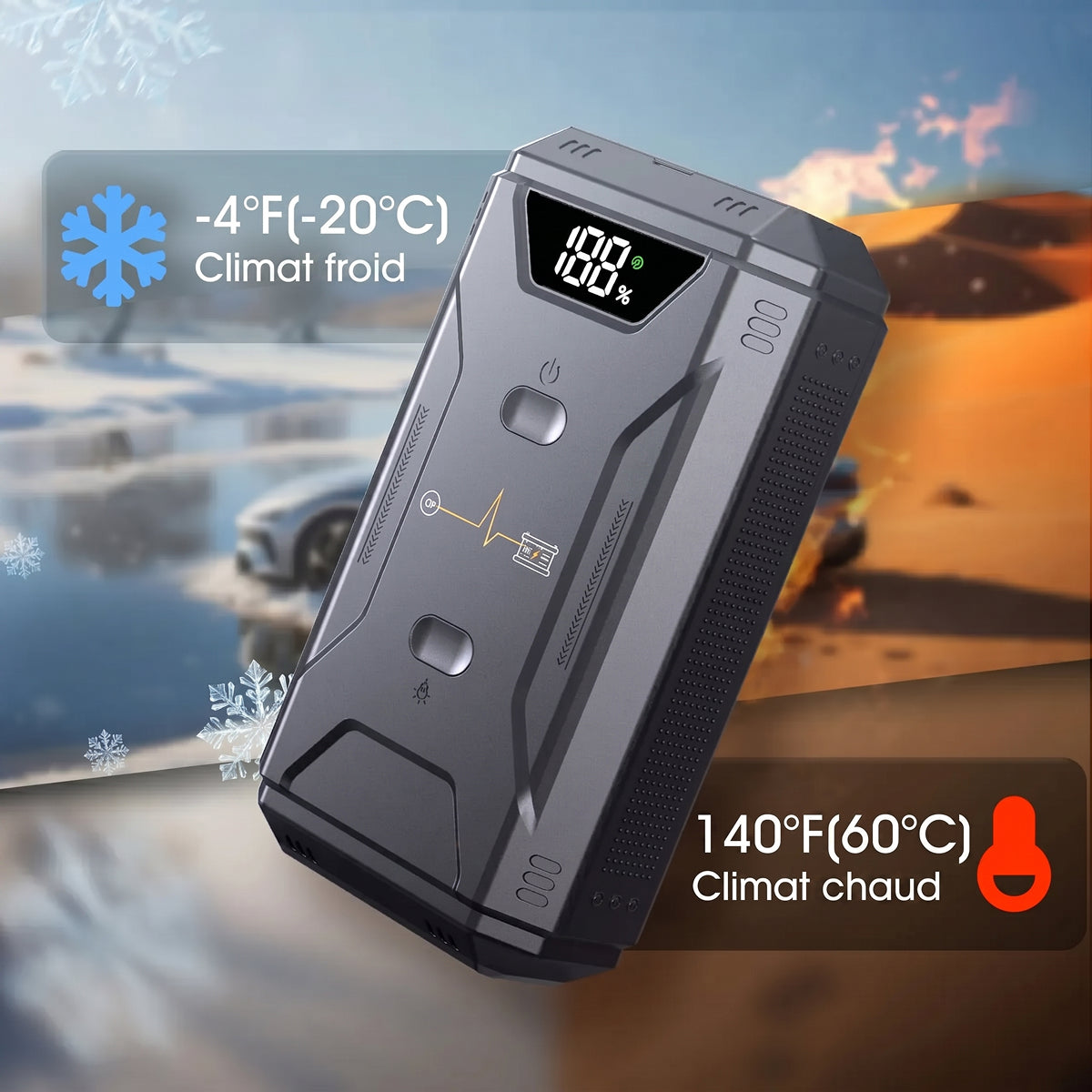 Startixus V2 Booster Batterie Voiture