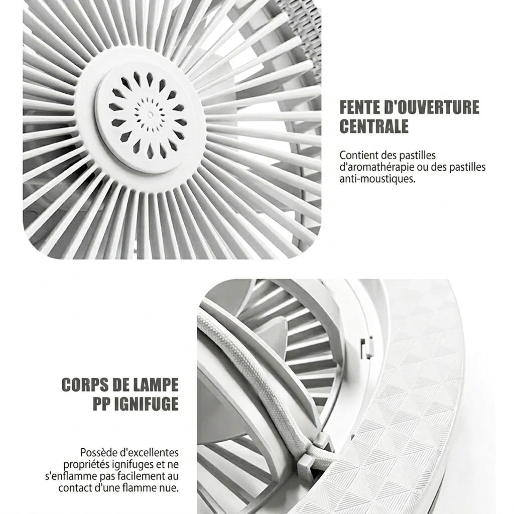 LumaoFan Ventilateur de Plafond Silencieux