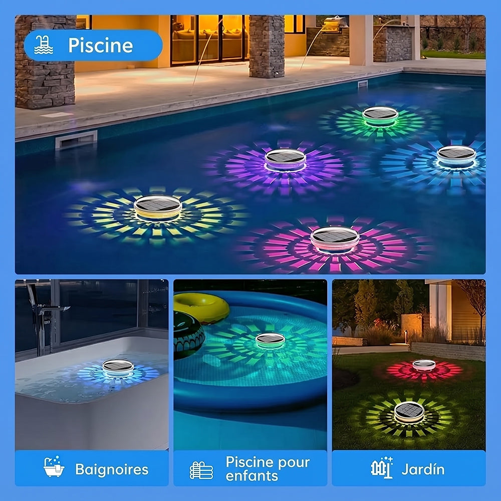 Lampe Lampe Solaire Flottante Piscine
