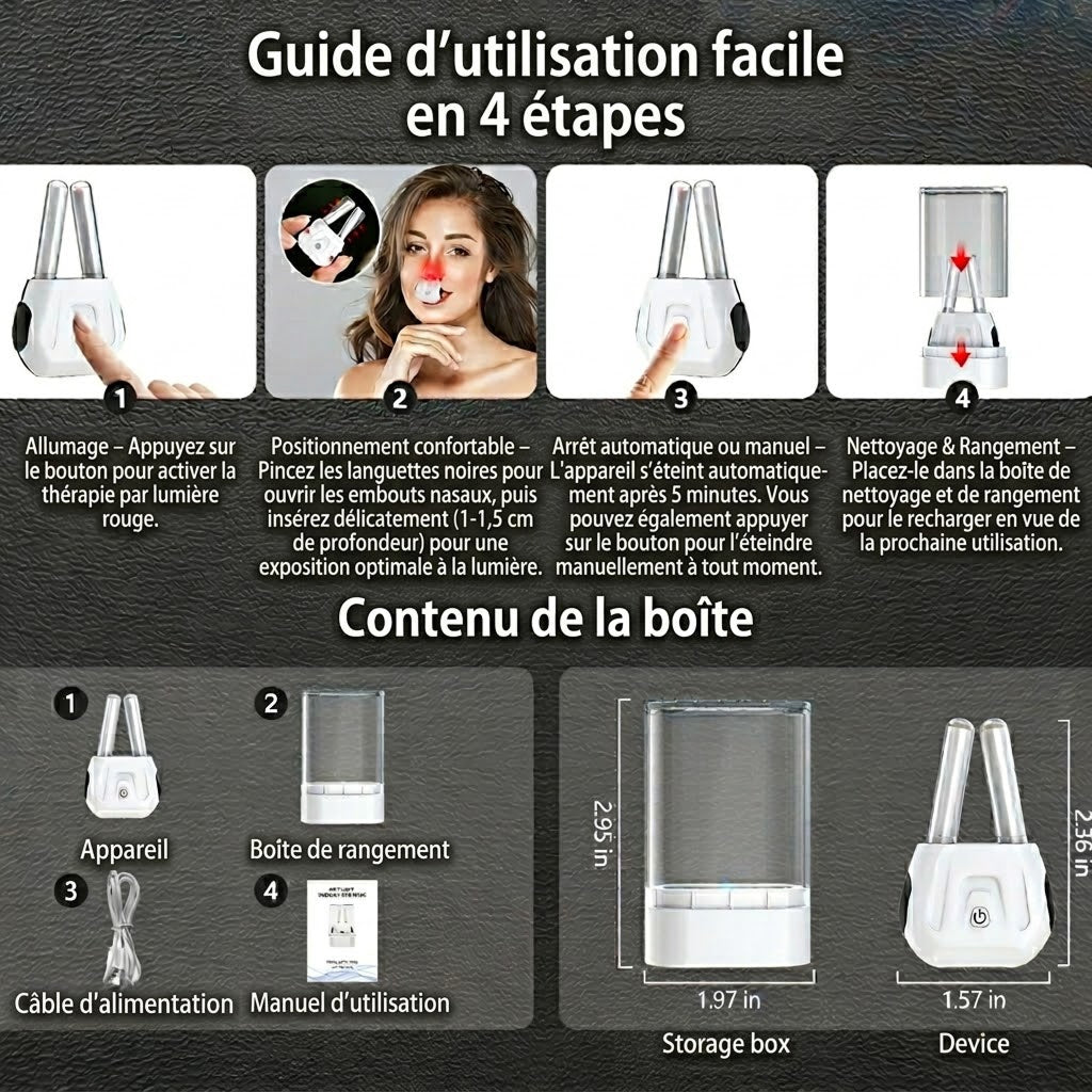 LuxFobest Luminothérapie Nasale