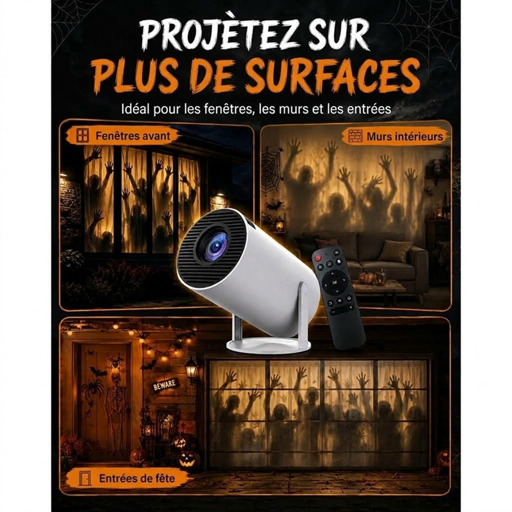 SpookPixy Projecteur Halloween Fenêtre