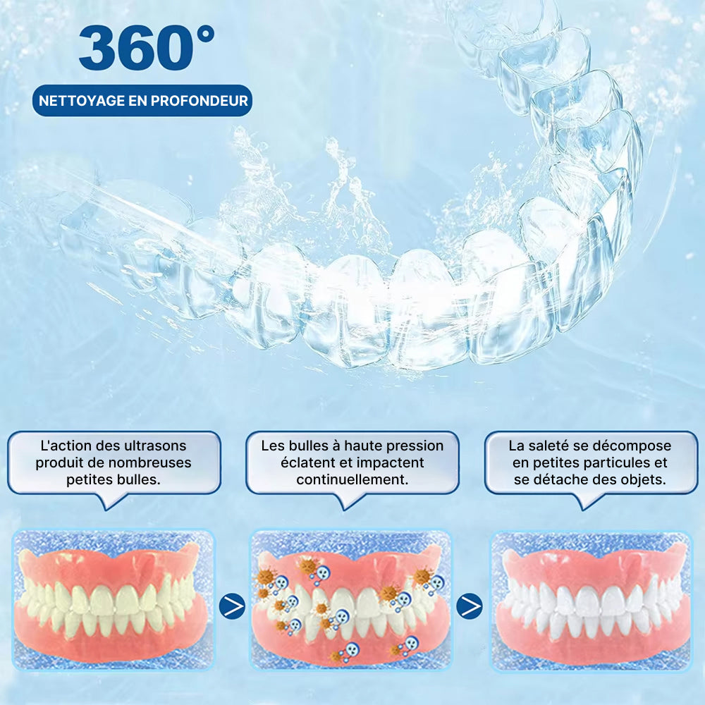 Feicywave Nettoyeur Ultrason Bijoux